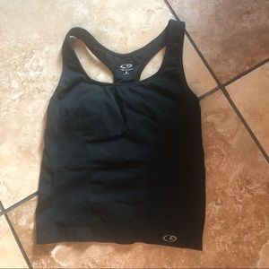Champion athletic workout exercise tank top w/bra